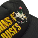 ~90's GUNS N' ROSES Skull Rose Cap...