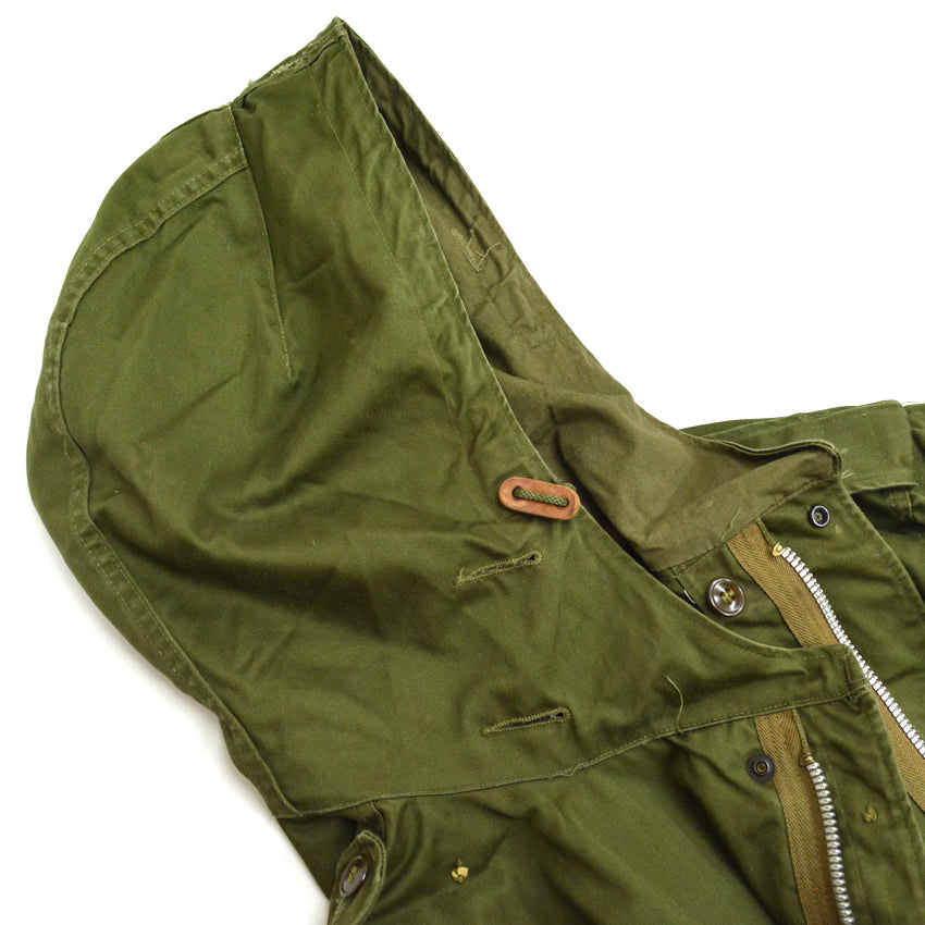 50's US ARMY M-51 Kravin Park Clothes Early Type Fishtail Parka... L