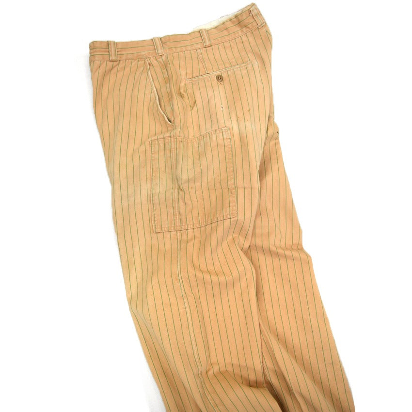60's 'REVERSIDE MASTERBILT' Coca-Cola HBT Work Pants... 