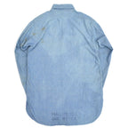 1940s US Navy WWII Chambray Shirt...