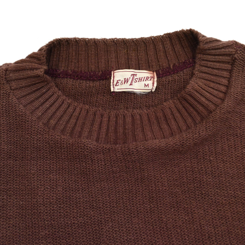 40''s~ E&W COTTON KNIT T-SHIRTS...M