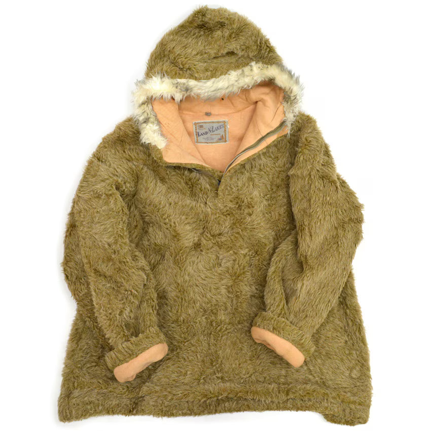 50s LAND-N-LAKES Pullover Double-Face Fur Jacket ...