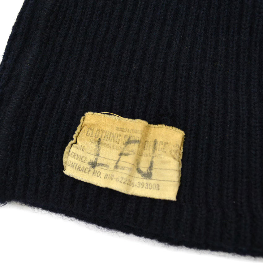 40's〜 U.S.NAVY プリントタグ ワッチキャップ ...