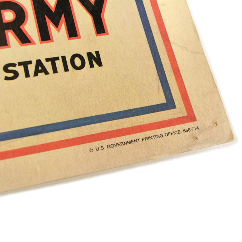 1983's Uncle Sam 'I WANT YOU FOR US ARMY' recruiting poster...