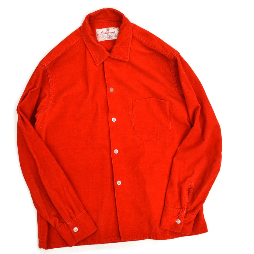 〜60's California '' 赤 '' コーデュロイ ... M