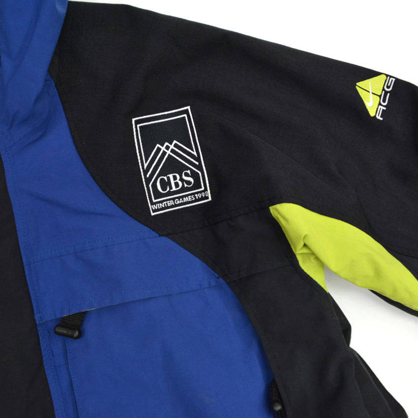 90's NIKE ACG Nagano Olympics 1998 CBS TV Crew Jacket ... M