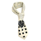 Deadstock Old Polka Dots 白黒 スカーフ ...