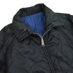 60's McGREGOR Quilted Reversible Jacket, Black... Size M