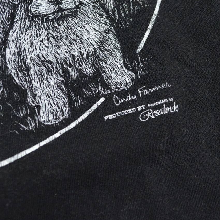 90's ONEITA Poodle T-shirt... L