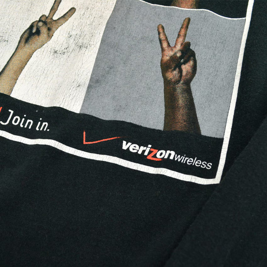 Verizon Wireless Mobile Carrier 'Peace Sign' T-Shirt... XL