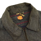 1950s- Casey Jones Black Chambray Work Jacket... 40
