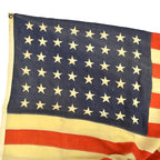 Vintage 48 Star American Flag All Wool with Sewn Stars ... 85cm×142cm