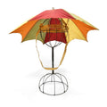 50's~ CRAZY PATTERN HEADBAND PARASOL Made in JAPAN...