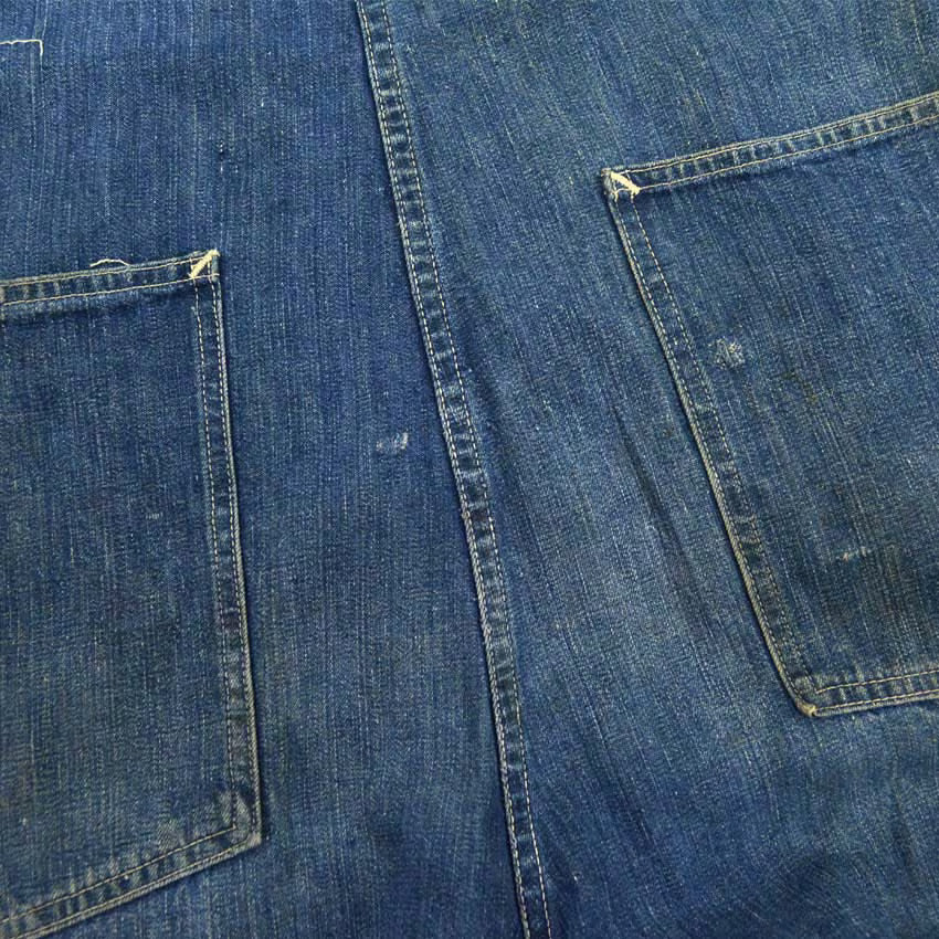 1940s HEADLIGHT OVERALLS WWII Denim Overalls...