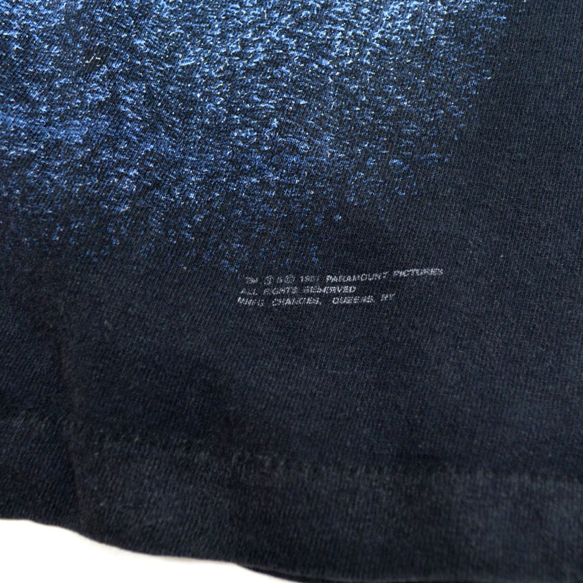 80's~ Changes 'STAR TREK SPOCK' Big Print T-shirt...XL