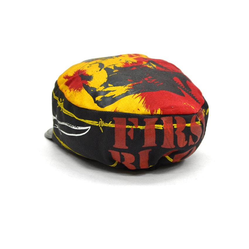 80's RAMBO FIRST BLOOD ALL OVER PRINT CAP...