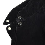 90's K-Products BLACK PLAIN CORDUROY JACKET...XL