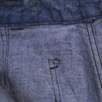 60's USNAVY DUNGAREE DENIM TROUSERS... MINT