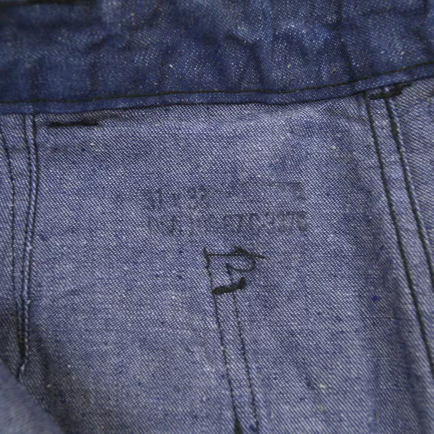 60's USNAVY DUNGAREE DENIM TROUSERS... MINT
