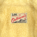 70's Lee Print Patchwork Boa Lining Coverall... Mint