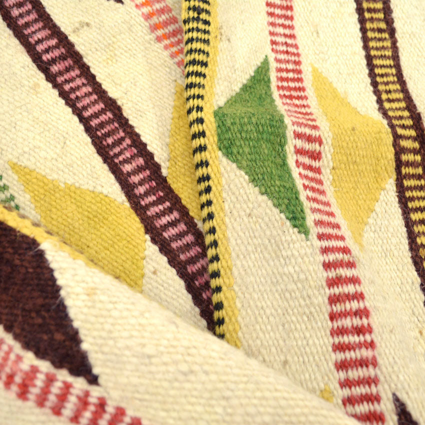 Circa 1930's~ NAVAJO RUG RARE COLOR...87cm×50cm