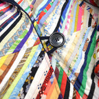 70's Homemade Scrap Quilt Jacket...