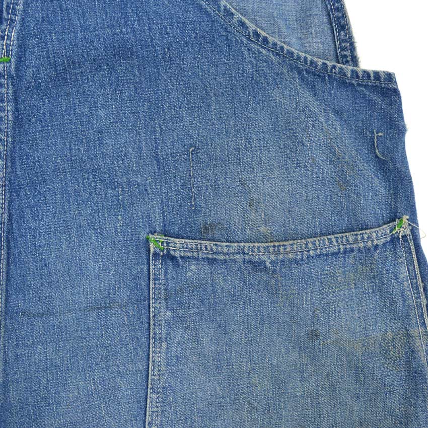 40's ww2 WARDS POWR HOUSE DENIM OVERALL...