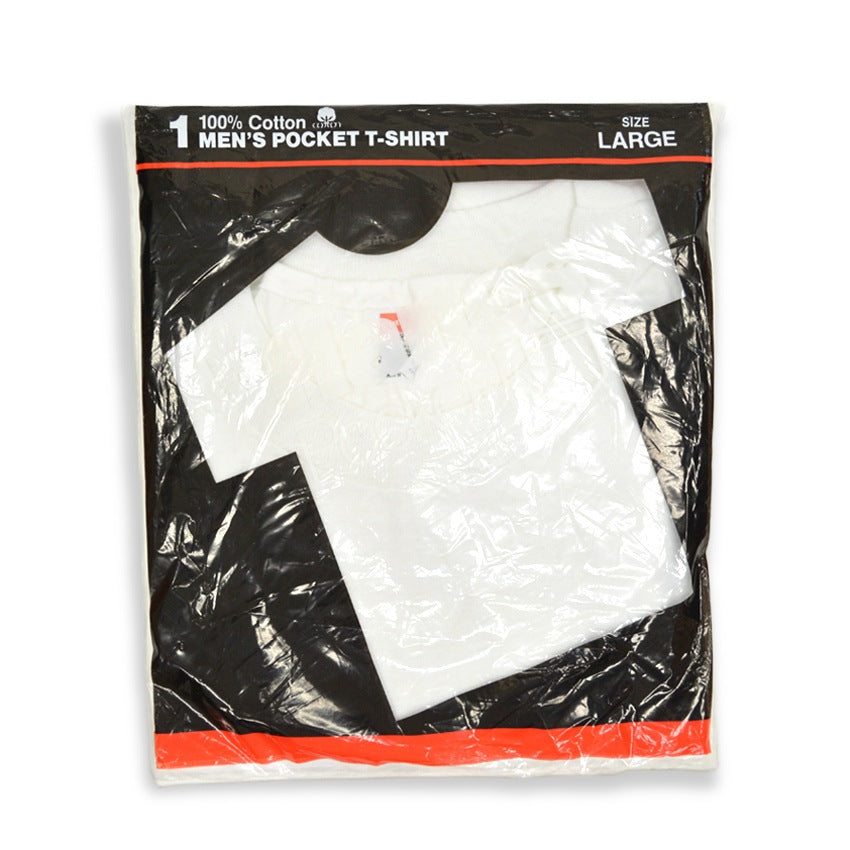 1988' Deadstock Hanes Pocket-T White... L