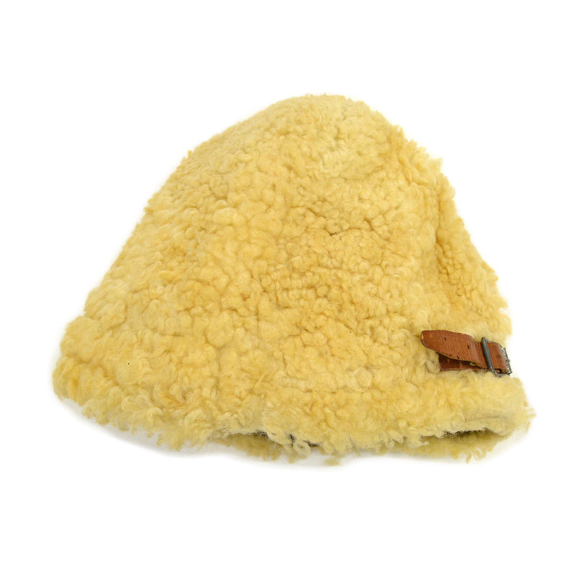 1910's~ Swedish Military WW1 Winter Hat Sheepskin...
