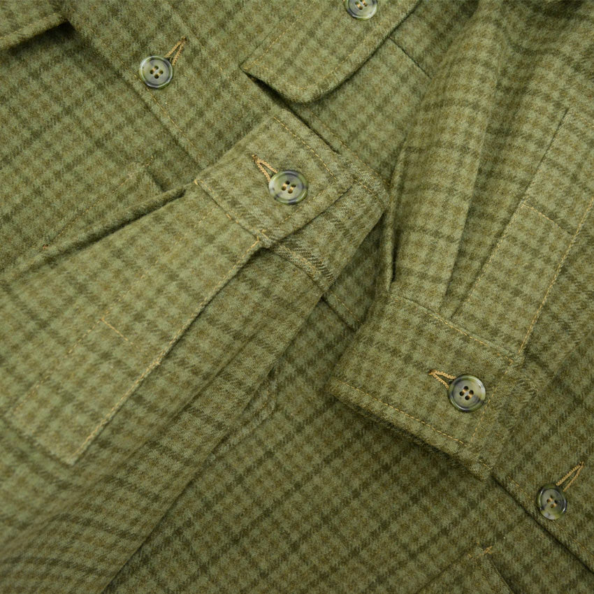 1970's WOOLRICH HAZY GREEN CRUISER JACKET MINT... 38