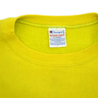 1990's Champion Reverse Weave Acid Green...XL