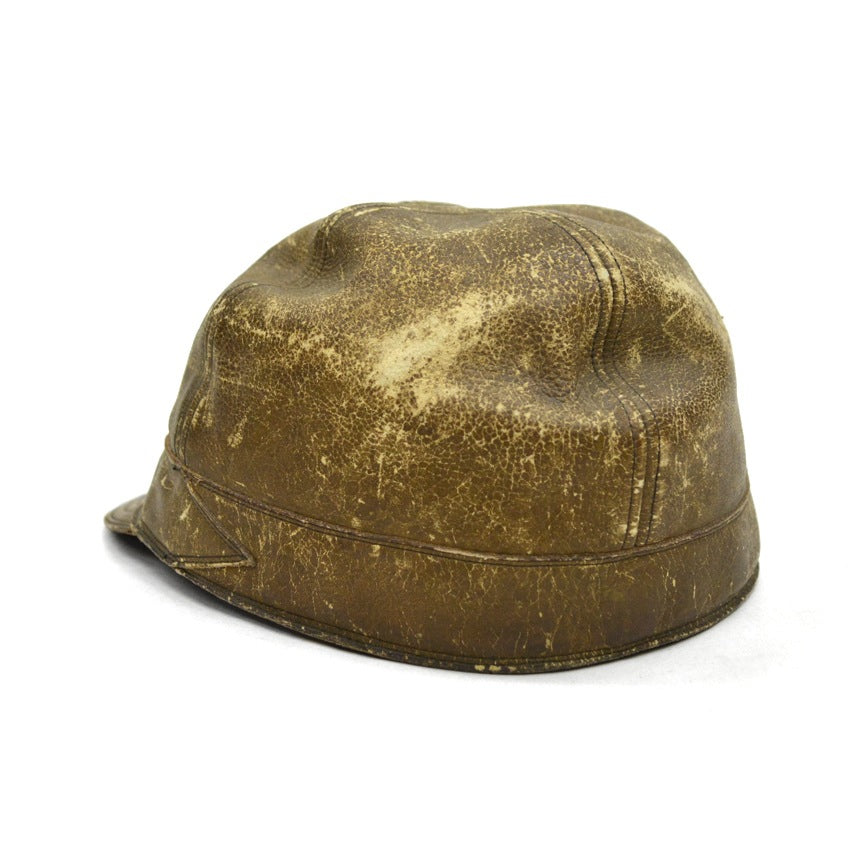 1930's LLBEAN HUNTING LEATHER CAP...71/8
