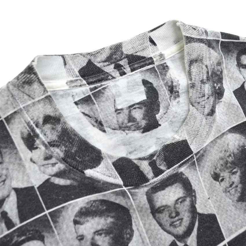 1990's STANLEY DESANTIS SILK SCREEN PORTRAIT T-SHIRT...