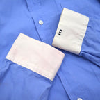 OLD HERMES COLLER SEPARATED SHIRT フランス製 ... Fits like XL