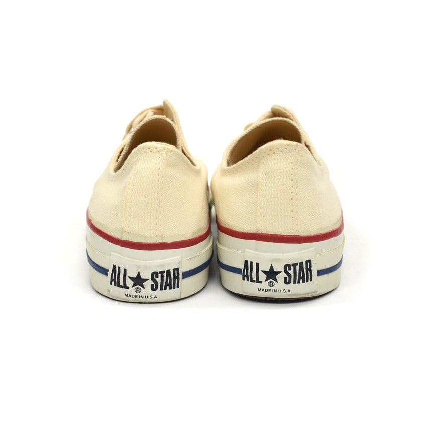 1970's Deadstock CONVERSE ALLSTAR OX WHITE CANVAS... 9