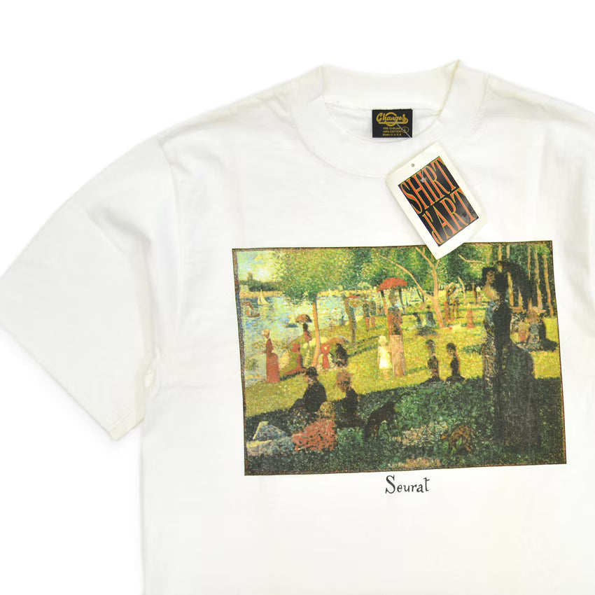 1990s Deadstock Georges Seurat "A Sunday Afternoon on the Island of La Grande Jatte" T-shirt... XL
