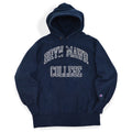 1990's CHAMPION REVERSE WEAVE PARKA NAVY ... L