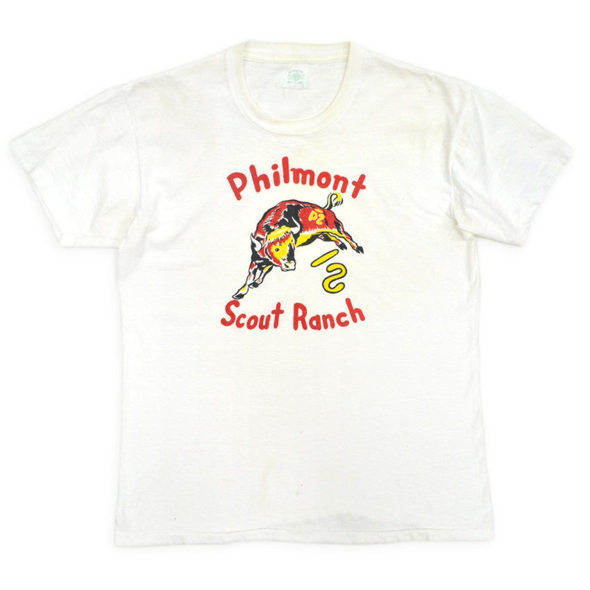 ~1960's BSA PHILMONT SCOUT LUNCH T-SHIRT...XL