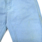 1960's Wrangler 22MWZ Sax Blue Denim Pants... W32 L28