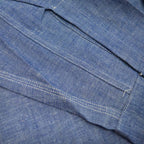 ~1950's DEADSTOCK AUTO BRAND CHAMBRAY SHIRT... 18