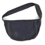 1950s Press Newspaper Bag, Eggplant Navy Blue...