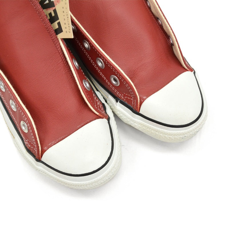 1990's DEADSTOCK CONVERSE ALLSTAR HI LEATHER RED...8