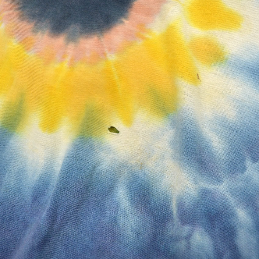 1980s SUNDOG Sunflower Tie-Dye T-Shirt ... XL