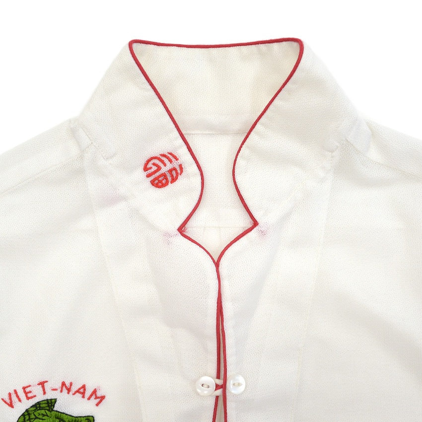 1960's~ SOUTH VIETNAM SOUVENIR SHIRT... 1