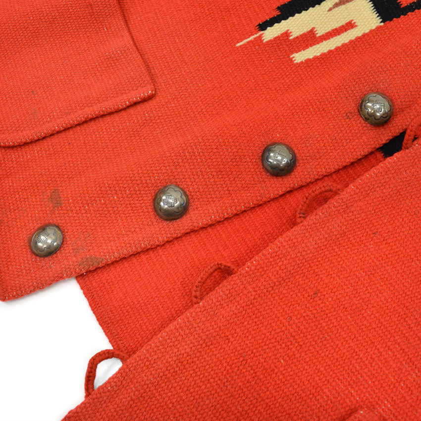 〜1960's ORTEGA'S HAND WOVEN CHIMAYO VEST ...