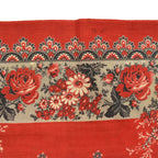 1880's~ ANTIQUE TURKEY RED BANDANA...