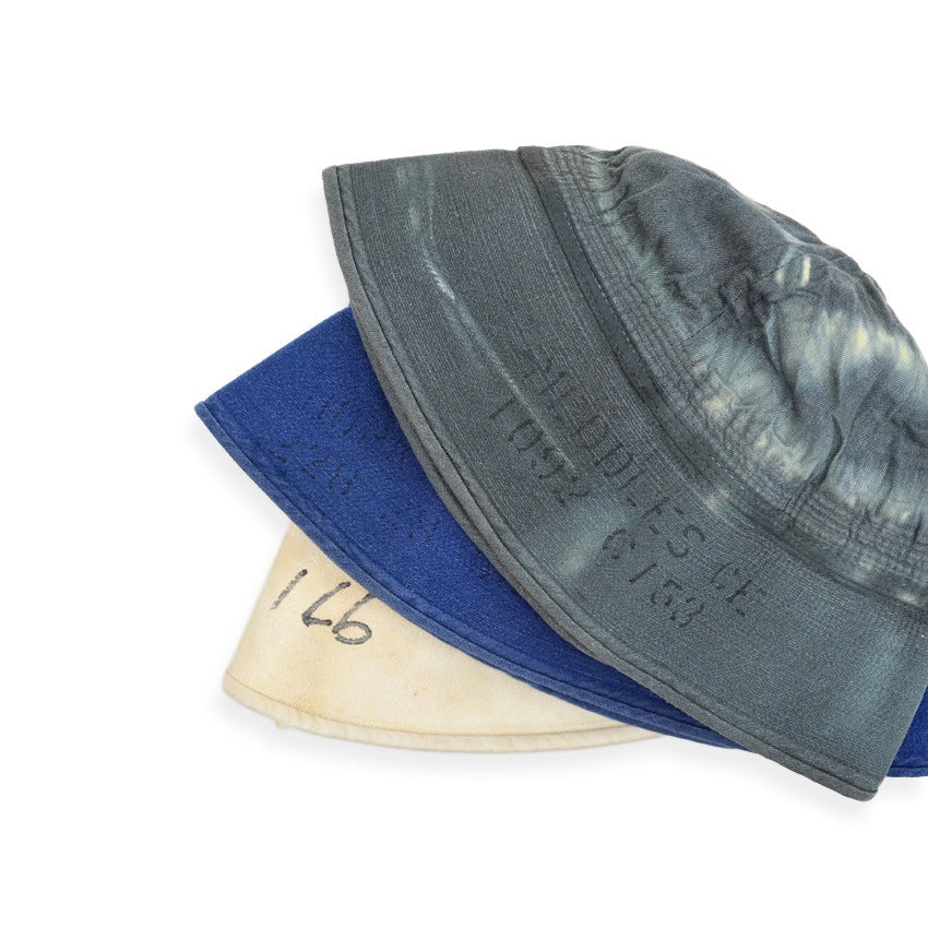 U.S.NAVY DIXIE CUP HAT WITH STENCIL BLACK TIE DYE ...
