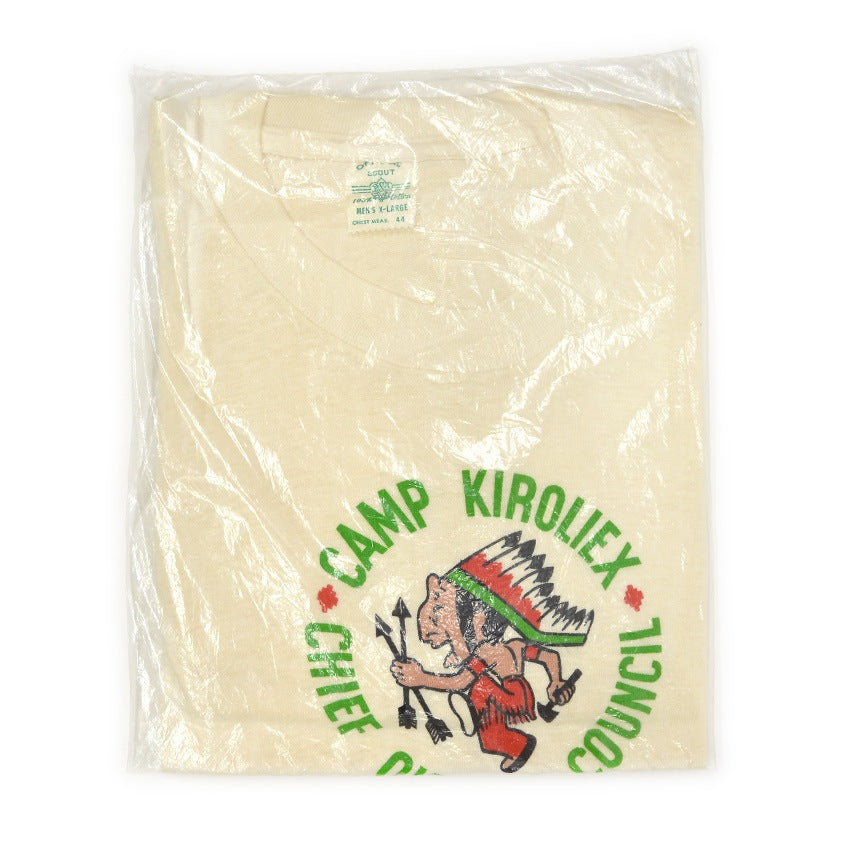 〜1960's DEADSTOCK B.S.A. CHIEF OKEMOS COUNCIL T-SHIRT ... X-LARGE