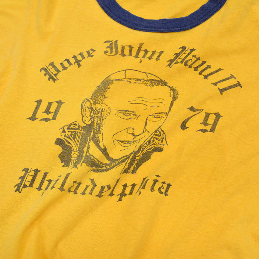 1970s John Paul II PHILADELPHIA T-shirt...