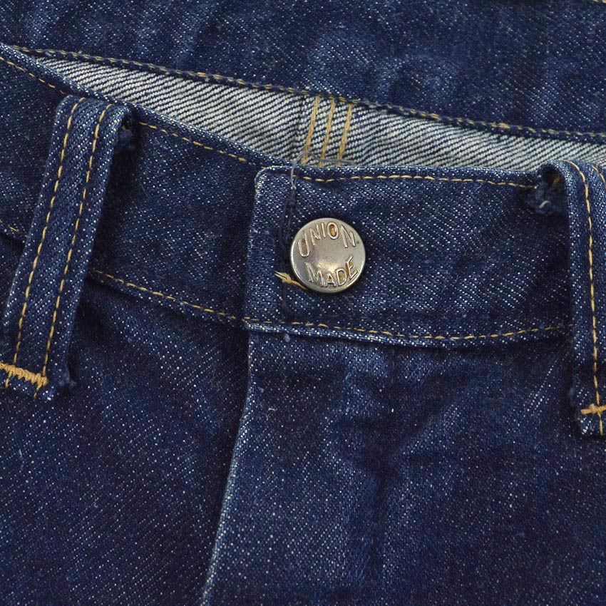1950's~ BIGYANK UNION MADE DENIM PANTS DARK... W33 L30